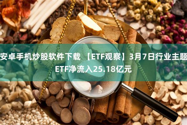 安卓手机炒股软件下载 【ETF观察】3月7日行业主题ETF净流入25.18亿元