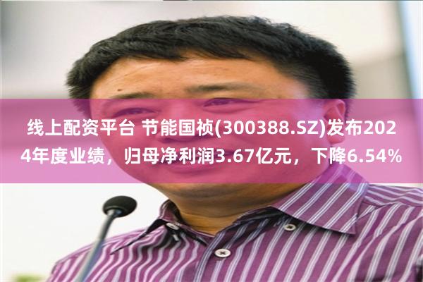 线上配资平台 节能国祯(300388.SZ)发布2024年度业绩，归母净利润3.67亿元，下降6.54%