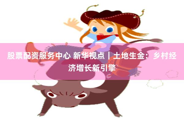股票配资服务中心 新华视点｜土地生金：乡村经济增长新引擎